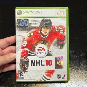 XBOX 360 NHL 10 video game